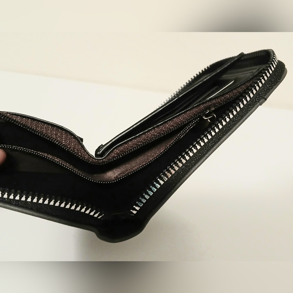 Men's Dizzoris Style Leather Grey Wallet - Picture 11 of 16